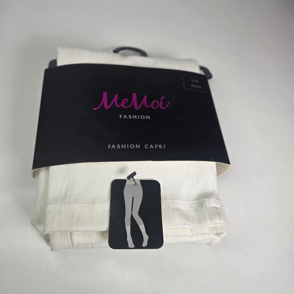 memoi ms3-054 fashion chino capri size s/m. Nwt.
